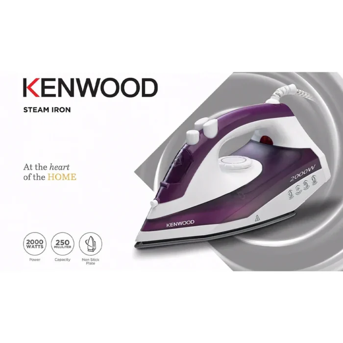 KENWOODSTEAMIRON250ML2200WNSPWHITESTP40D